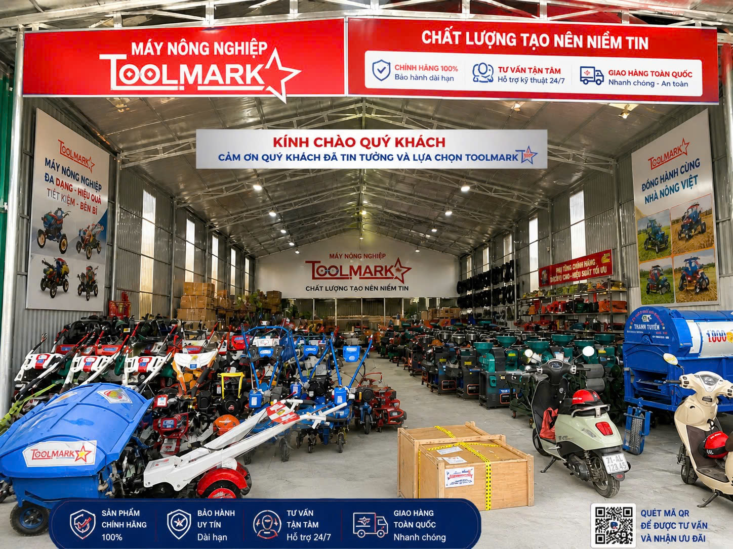 Không gian xưởng tại Toolmark